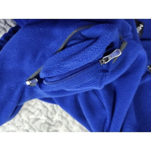 ScottEvest Fleece 1/4 Zip Utility Sweater Blue Mens Size XLarge TEC Pockets - Picture 6 of 11